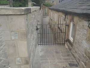 A sympatically designed bespoke metal side gate